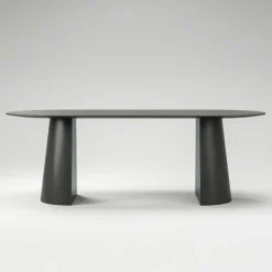 Social Matbord Svart Ek, 110 cm