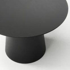 Social Matbord Svart Ek, 110 cm