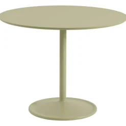 Muuto Matbord Och Barbord-Soft Bord Ø95x73 cm, Massiv Ek / Grå