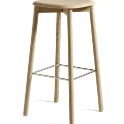 Soft Edge 32 Hög Barstol, Vattenbaserad Lackad Ek