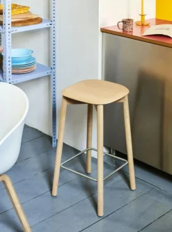 HAY Barstolar & Barpallar-Soft Edge 32 Låg Barstol, Vattenbaserad Lackad