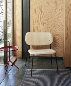 HAY Fåtöljer-Soft Edge 100 Loungestol, Svart