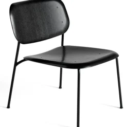 HAY Fåtöljer-Soft Edge 100 Loungestol, Svart