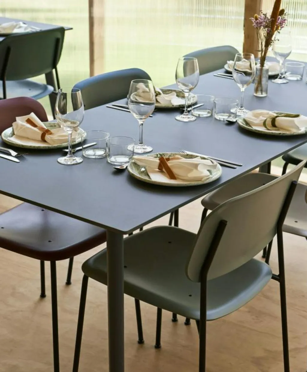 HAY Stolar-Soft Edge 40 Stol, Svart