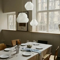 Soft Serve Pendel 02, Krom / Blueberry Sorbet