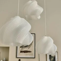 Soft Serve Pendel 01, Krom / Limoncello Sorbet