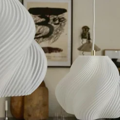 Soft Serve Pendel 01, Krom / Limoncello Sorbet