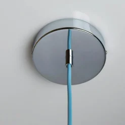 Crème Atelier Pendellampor-Soft Serve Pendel 03, Mässing / Blueberry Sorbet