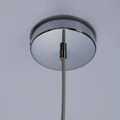 Crème Atelier Pendellampor-Soft Serve Pendel 03, Mässing / Blueberry Sorbet