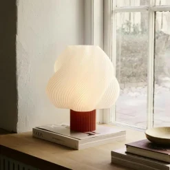Crème Atelier Bordslampor-Soft Serve Table lamp Grande Peach Sorbet