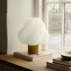 Crème Atelier Bordslampor-Soft Serve Table lamp Grande Peach Sorbet
