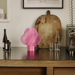 Crème Atelier Bordslampor-Soft Serve Table lamp Grande Peach Sorbet