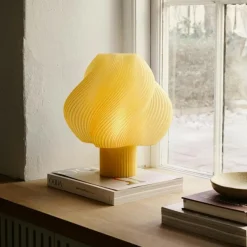 Crème Atelier Bordslampor-Soft Serve Table lamp Grande Peach Sorbet