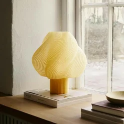 Crème Atelier Bordslampor-Soft Serve Table lamp Grande Peach Sorbet