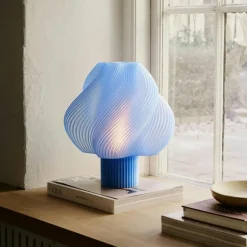 Crème Atelier Bordslampor-Soft Serve Table lamp Grande Peach Sorbet