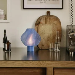 Crème Atelier Bordslampor-Soft Serve Table lamp Grande Peach Sorbet