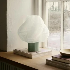 Crème Atelier Bordslampor-Soft Serve Table lamp Grande Peach Sorbet