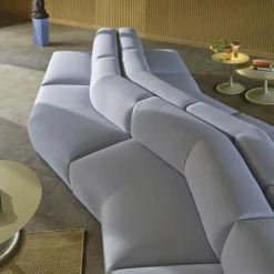 Soft Soffbord Ø95 cm, Solid Ek / Grå