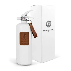 Solstickan Brandsläckare 2 kg, Vit/Guldemblem