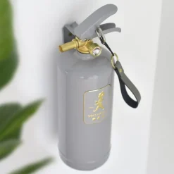 Solstickan Brandsläckare 2 kg, Vit/Guldemblem