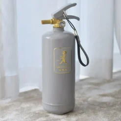 Solstickan Brandsläckare 2 kg, Vit/Guldemblem