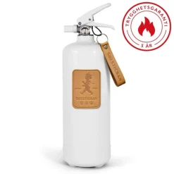 Solstickan Brandsläckare 2 kg, Vit/Guldemblem