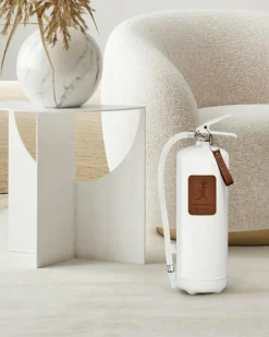 Solstickan Vedförvaring & Brandsäkerhet-Brandsläckare 6 kg, Vit