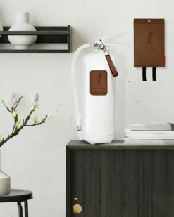 Solstickan Vedförvaring & Brandsäkerhet-Brandsläckare 6 kg, Vit