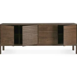 Sono Skänk Teak, 228 cm Dörrar