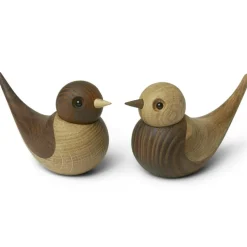 Spring Copenhagen Träfigurer-Soulmates Svalor Träfigurer 2-pack, 7 cm