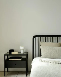 Spindle Sängbord, Teak