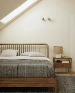 Spindle Sängbord, Teak