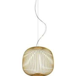 Foscarini Pendellampor-Spokes 2 Piccola Pendel MyLight, Guld