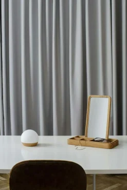 Spring Snowball Portabel Bordslampa Ø11 cm, Vit