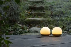 Spring Snowball Portabel Bordslampa Ø11 cm, Vit