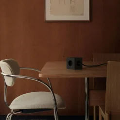 Avolt Lampsladdar & Lampupphängning-Square 1 Grenuttag Med USB-C / Magnet 3 m, Gotland Grey