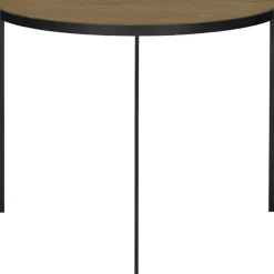 Square Konsolbord 93x46x70 cm, Silver Grey/Svart Ek