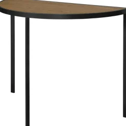 Square Konsolbord 93x46x70 cm, Silver Grey/Svart Ek