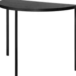 Square Konsolbord 93x46x70 cm, Silver Grey/Svart Ek