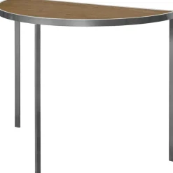 Square Konsolbord 93x46x70 cm, Silver Grey/Svart Ek