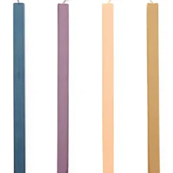 Square Ljus 4-pack, Pastel