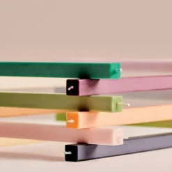 Square Ljus 4-pack, Pastel