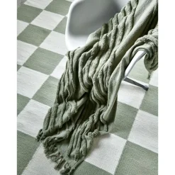 Classic Collection Ullmattor-Square Matta 200x300 cm, Vit/Natur