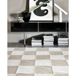 Classic Collection Ullmattor-Square Matta 200x300 cm, Vit/Natur