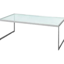 Square Soffbord, 122x62 cm, Svart/Burned Walnut