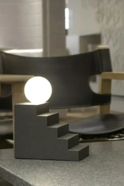 Stair Bordslampa, Beige