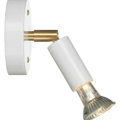 Star 1 Vägglampa, Vit