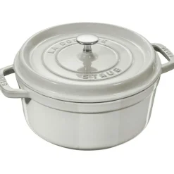 Staub Gryta Rund, 24 cm 3,8 L, Vit