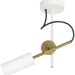 Stav 1 Spotlight, Rå Mässing / Svart