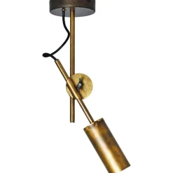 Stav 1 Spotlight, Rå Mässing / Svart